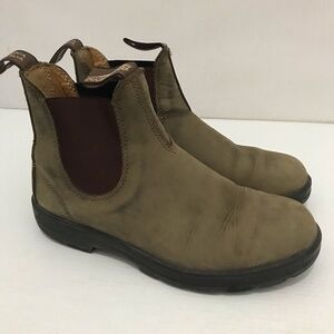 1306 women's dress chelsea boots - rustic brown Rustic Brown Leather Chelsea Boots, Women's Dress 1306 main image 1